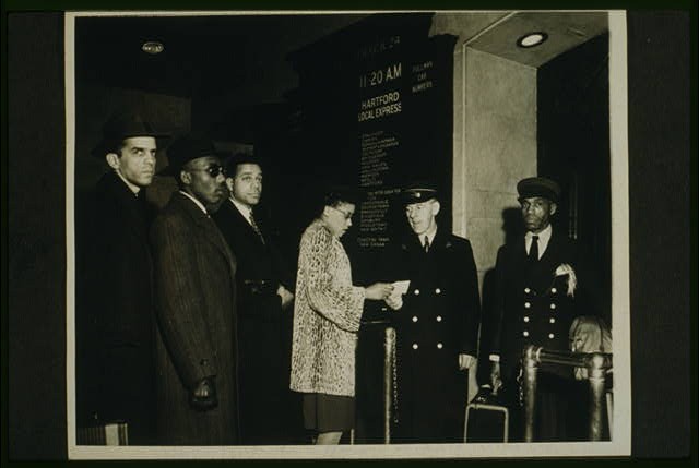 Isaac Woodard,NAACP Attorney,Franklin Williams,Cecil Forster,NY Train Station