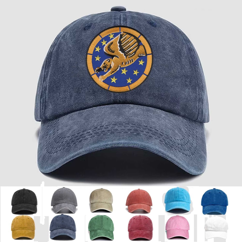 Custom Embroidered Hat 99th Fighter Squadron, Veteran Cap, Trucker Hat, Gift