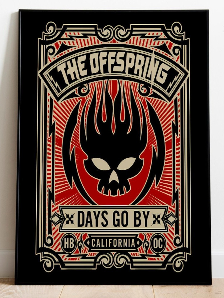 The Offspring Album Cover Poster 24x36 Music Wall Art Unframed