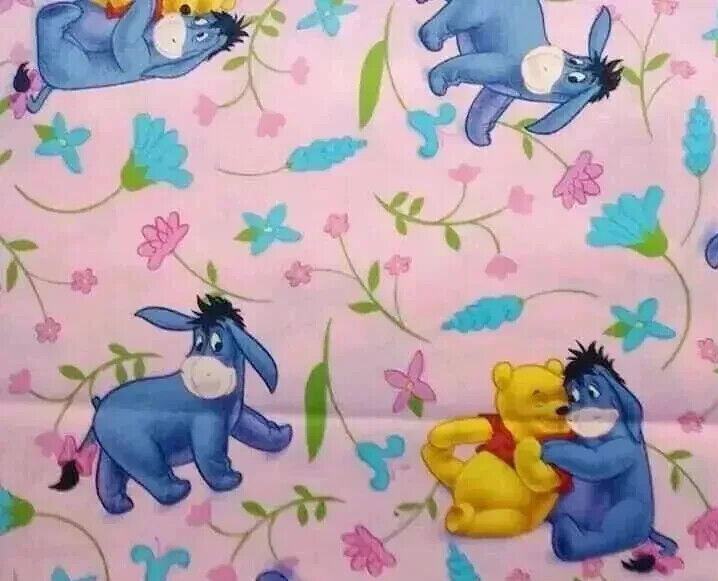Disney pooh eeyore fun fabric character length 13 by 12 inch 1pc new