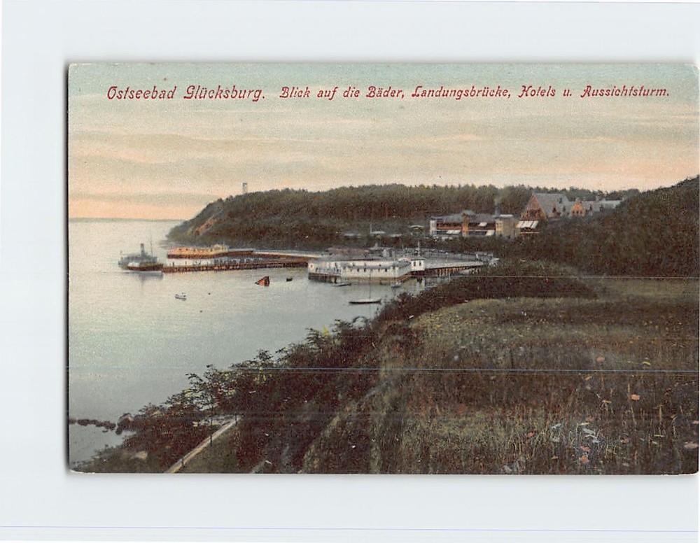 Postcard Glücksburg Baltic Sea Resort