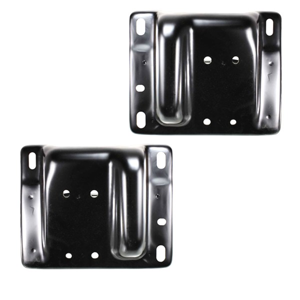 03-18 Ram Pickup Front Bumper Retainer Brace Bracket Set - No Tow