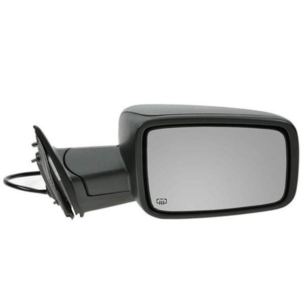 For 09-12 Ram P/U Truck Rear View Non-Tow Door Mirror Power Heated Right Side Q