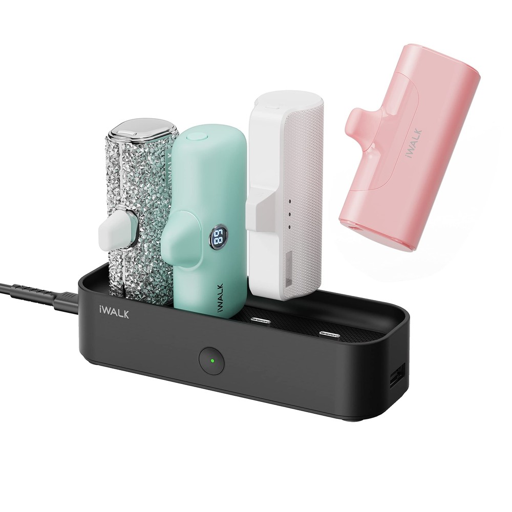 iWALK Portable Charger Station 4500mAh to 5000mAh Power Bank