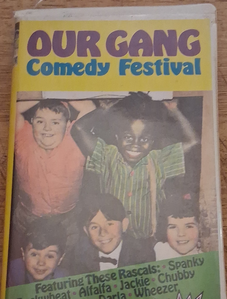 GoodTimes Home Video Our Gang Comedy Festival VHS Comedy Black & White Spanky