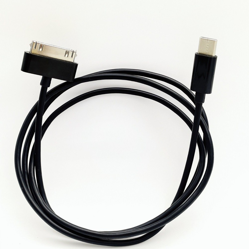 30Pin to USB C Cable for iPad iPhone iPod Sync & Charge 1m 3ft