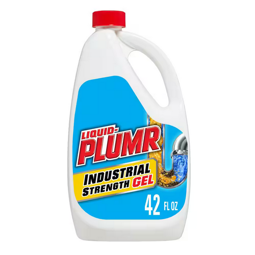 42 oz Heavy-Duty Gel Drain Cleaner Unclogs Pipes Fast  