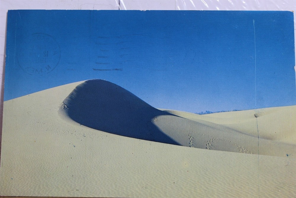 New Mexico NM White Sands National Monument Postcard Old Vintage Card View Post