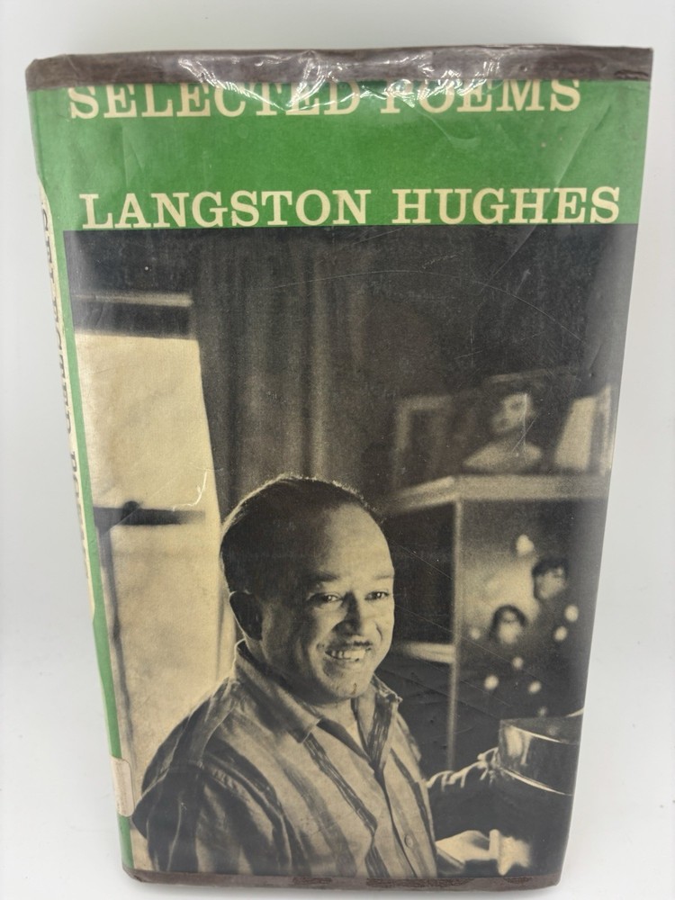Selected Poems Of Langston Hughes, Black Author, Hcdj, 1969 Edition