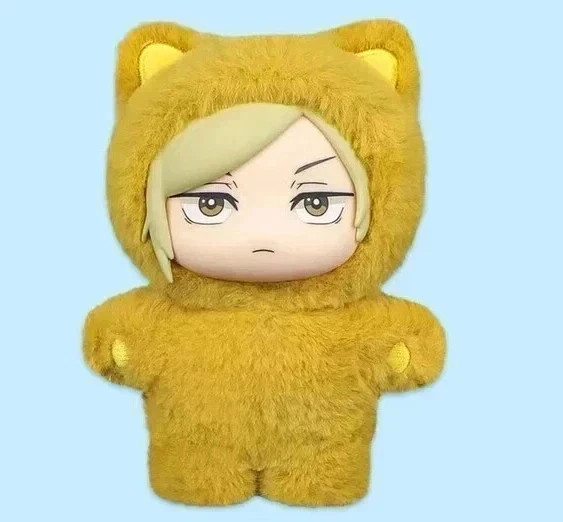 EAKI Jujutsu Kaisen Cat Ear Plush Keychain Confirmed Color Blind