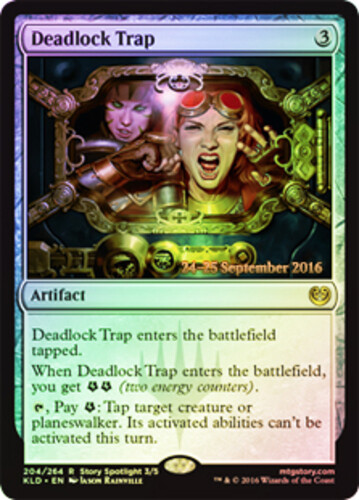 Pre-Release Promos - Deadlock Trap - Foil - Prerelease Promo
