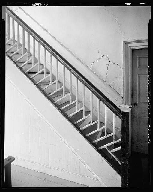 Photo:Oak Lawn Ridgeley MD 1930s Interior Staircase Historic House