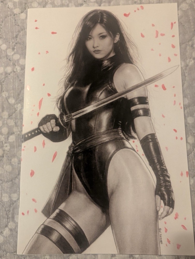 Psylocke Gui Chaves #1 Art Book Variant Limited Edition