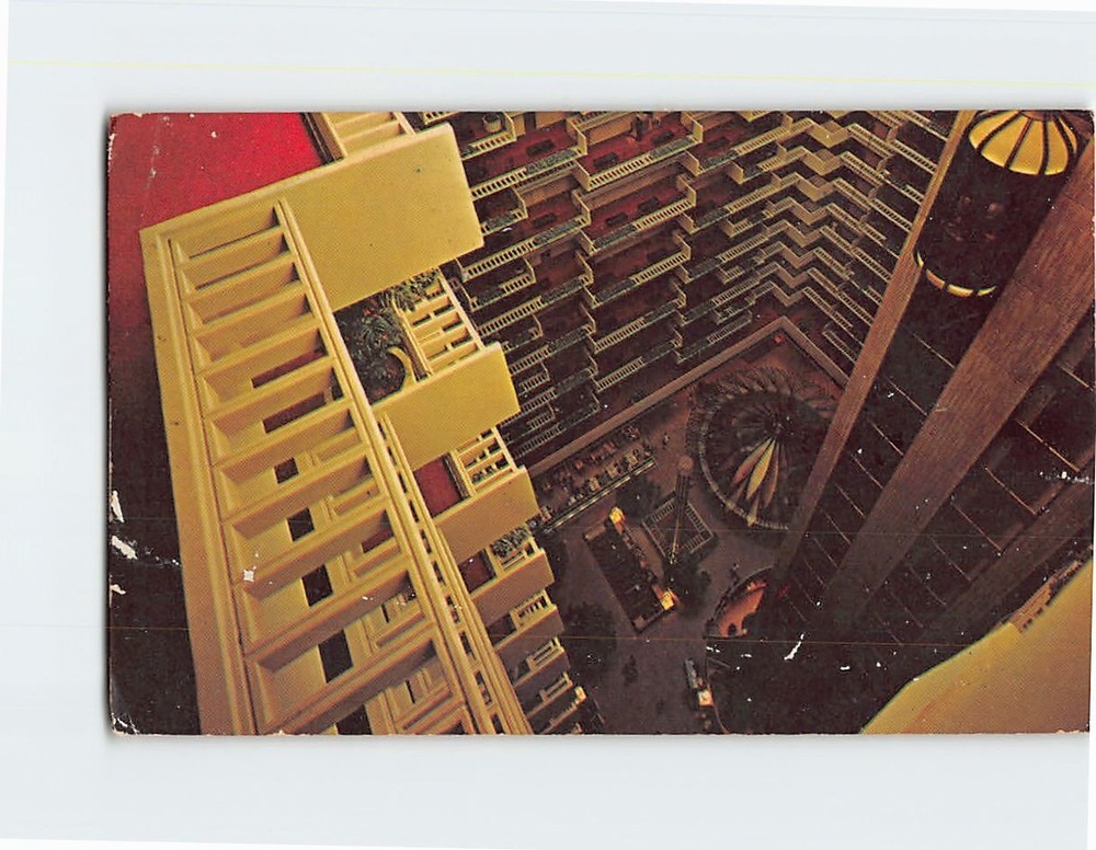 Postcard Regency Hyatt House Hotel USA