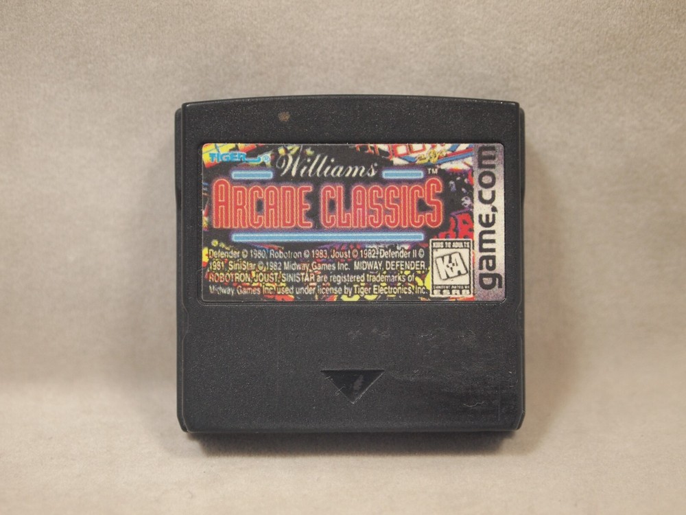 Williams Arcade Classics Cartridge for Tiger Game.com Handheld System