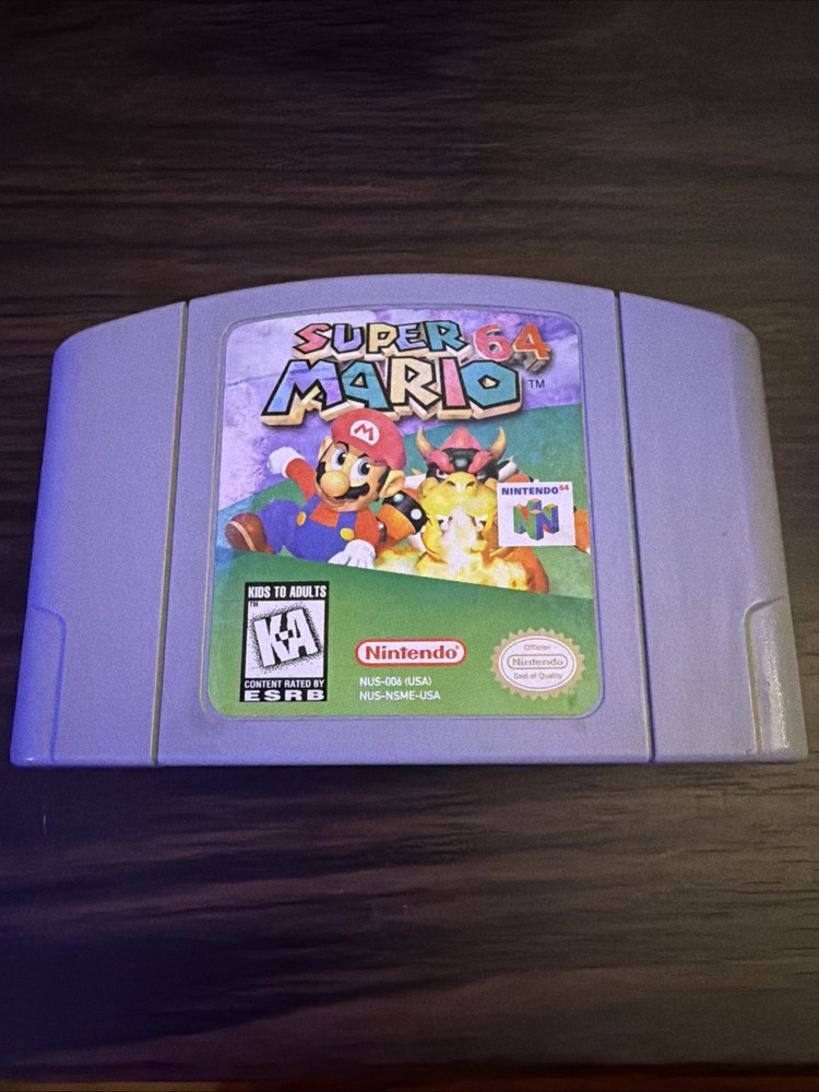 Super Mario 64 Nintendo 64 Cartridge Tested Working