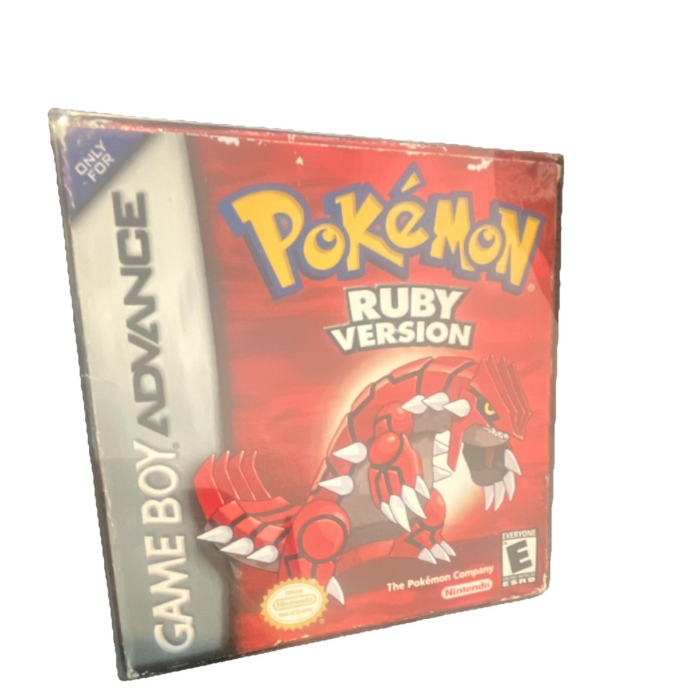 Nintendo Pokémon Ruby Version Game Boy Advance CIB Tested working