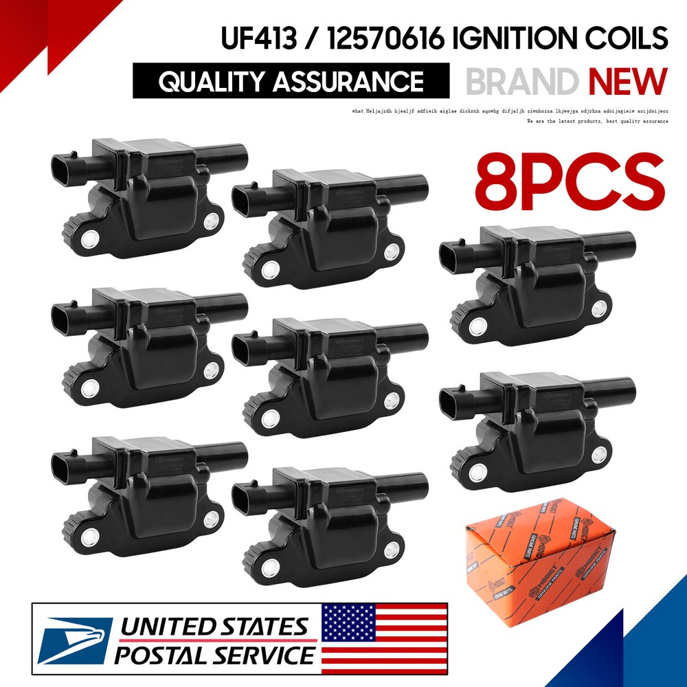Ignition Coil Pack of 8 Replacement For Chevrolet Silverado 1500 C1511 UF413