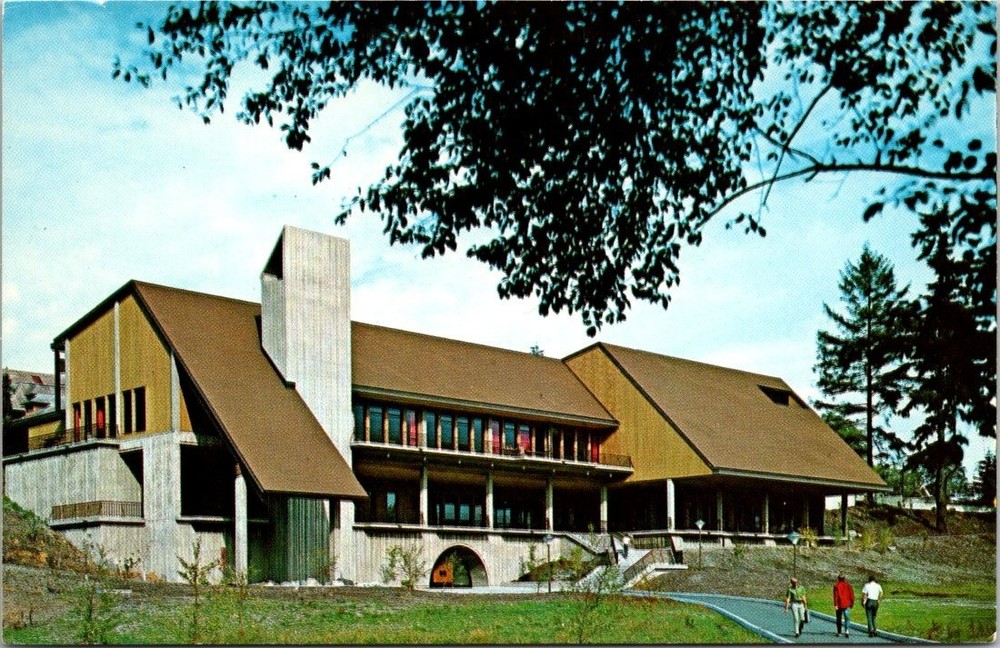 Postcard Washington WA Tacoma Pacific Lutheran University