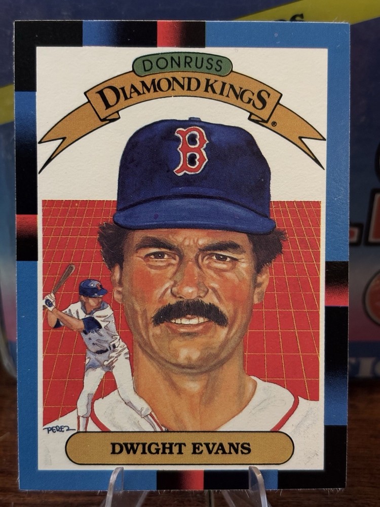 1988 Donruss - Diamond Kings Dwight Evans #16
