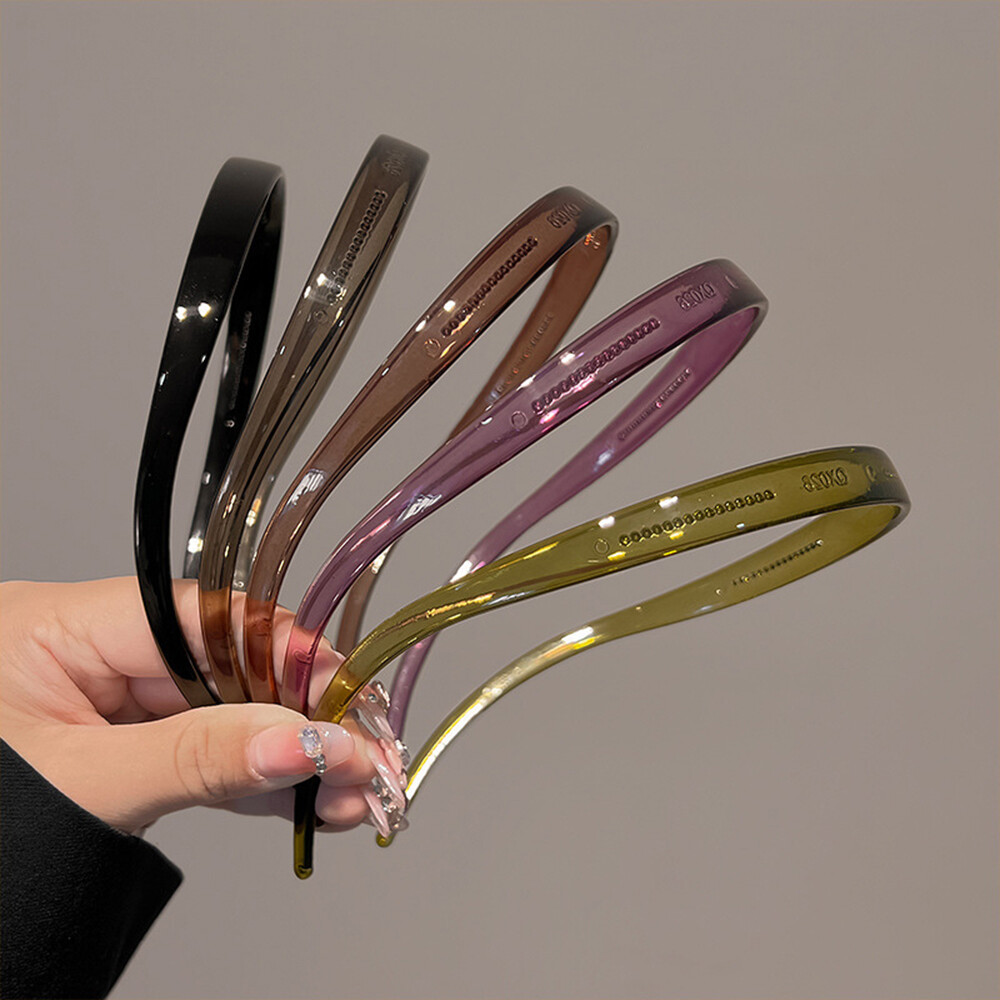 Sunglasses Shaped Headband Hairstyle Fixing Tool Anti-slip Toothed Hairband