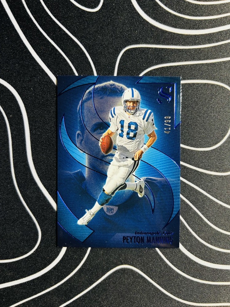 2025 Panini Silhouette - Peyton Manning #58 Blue /99