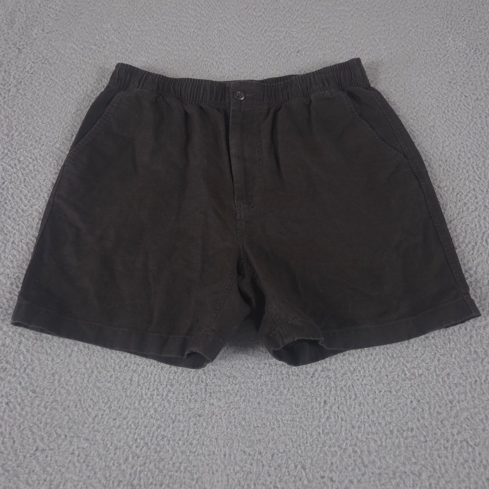J Crew Shorts Mens Medium 5.5'' Pier Cotton-Linen Blend Oarsman Chino Pull On