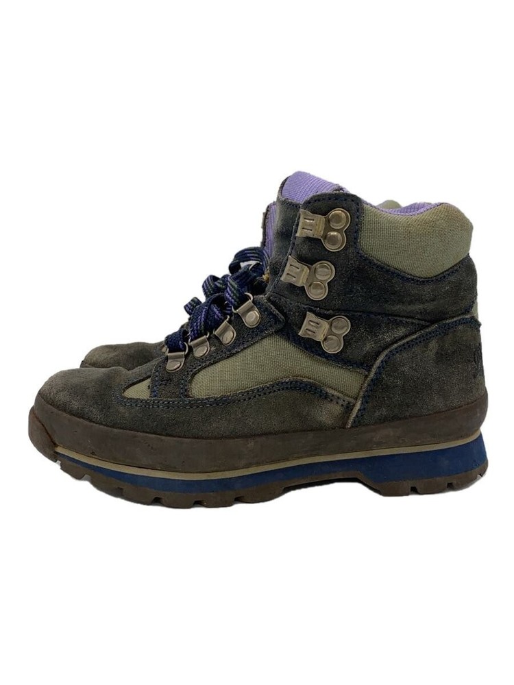 Danner Trekking Boots Size 5.5 Green Suede Hiking Footwear