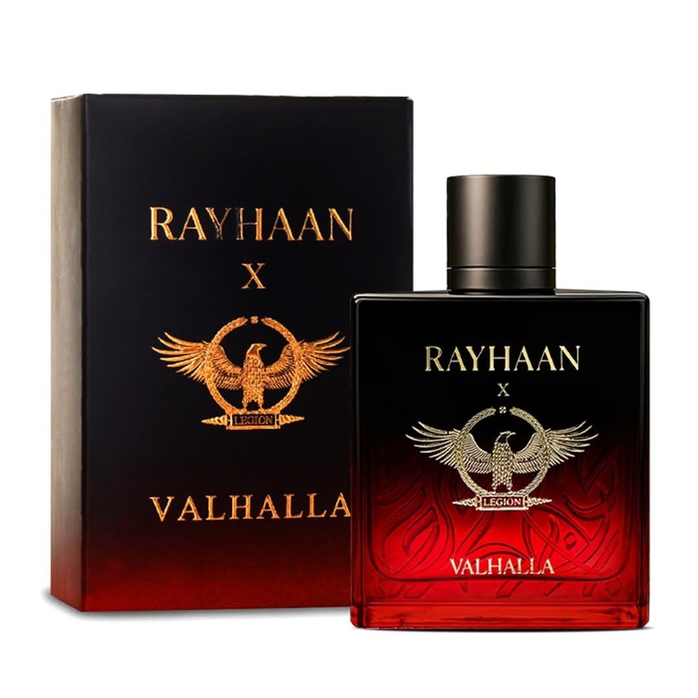 Rayhaan Valhalla Eau de Parfum Fruity Woody Unisex Fragrance 3.4 floz / 100ml