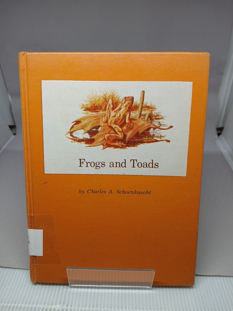 Frogs and Toads by Charles Schoenknecht 1960 Follet Science Book