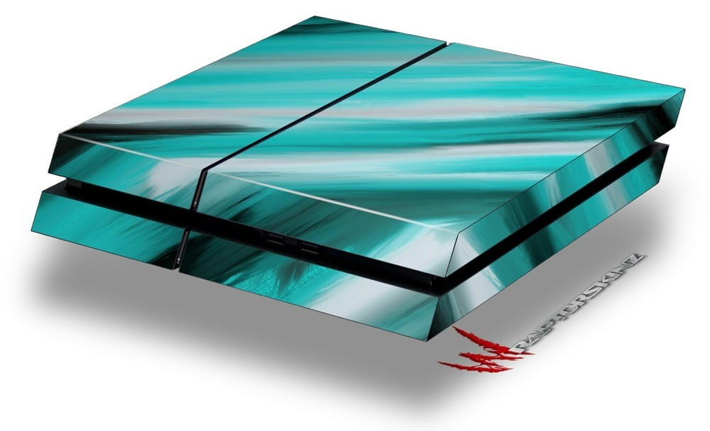 Skin for original PS4 Gaming Console Paint Blend Teal