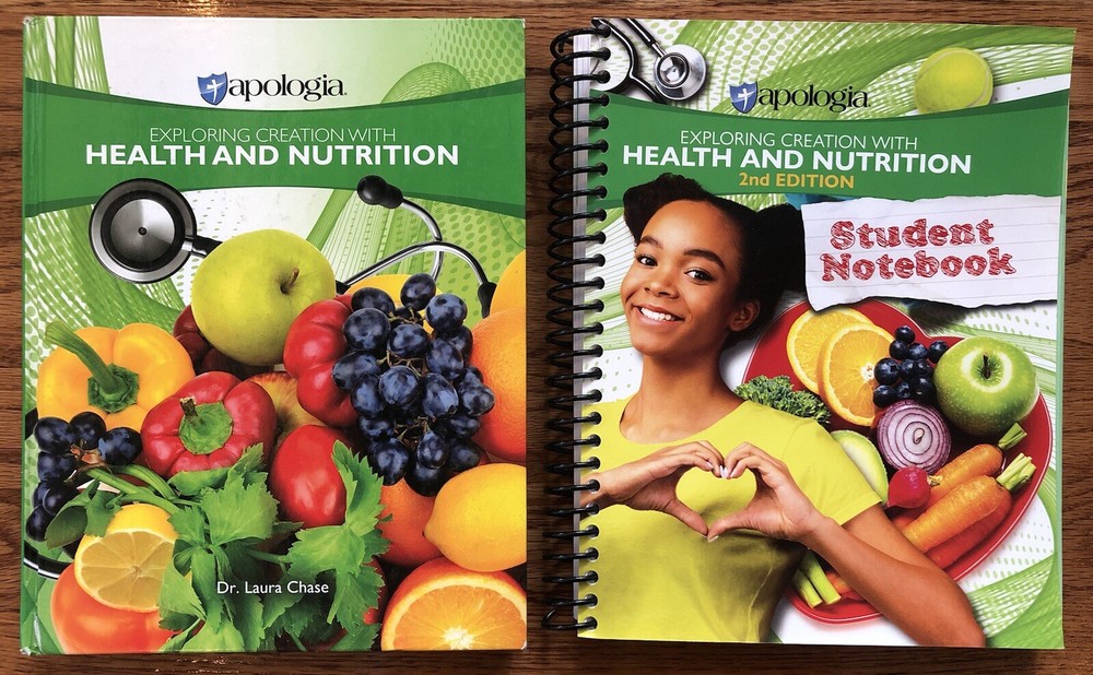 Apologia Exploring Creation with Health and Nutrition Student Textbook &Notebook