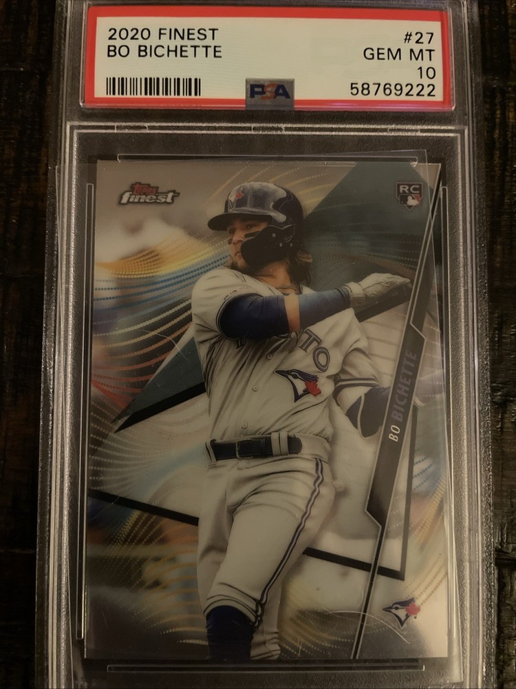 2020 Topps Finest - Bo Bichette #27 (RC)