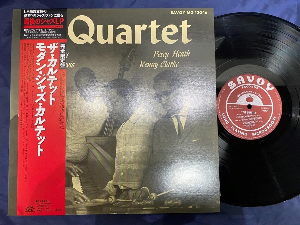 Mint! Modern Jazz Quartet The Quartet Savoy Kijj 2031 Obi Mono Japan Vinyl Lp