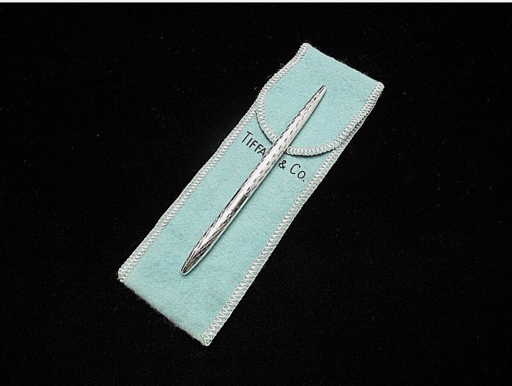 Vintage Tiffany & Co. Sterling Silver 925 Ballpoint Pen