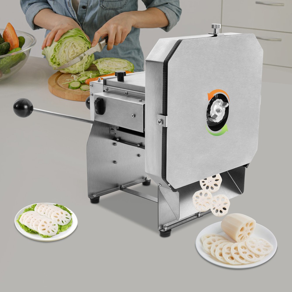 Cabbage Shredder Silver Commercial Potato Slicer Fruit Vegetable Slicer Machine