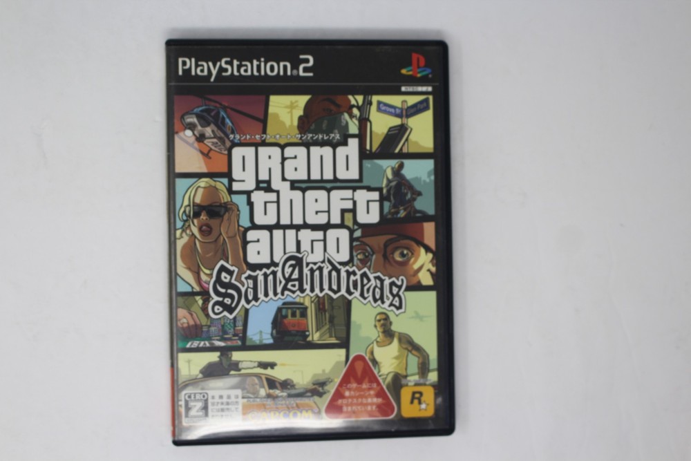 Grand Theft Auto: San Andreas PlayStation 2 JPN (Region Locked)