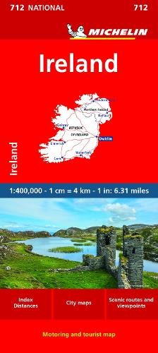 Michelin Ireland - Michelin National Map 712 (Map)