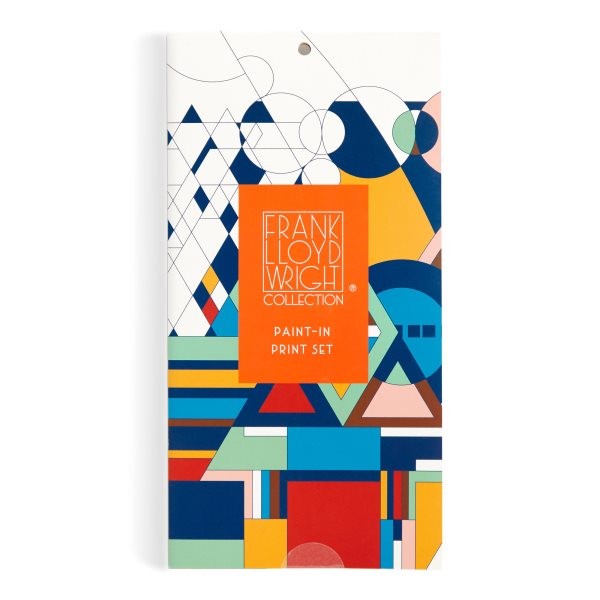 Frank Lloyd Wright Paint-in Print Set, Stationery by Galison (COR); Wright, F...