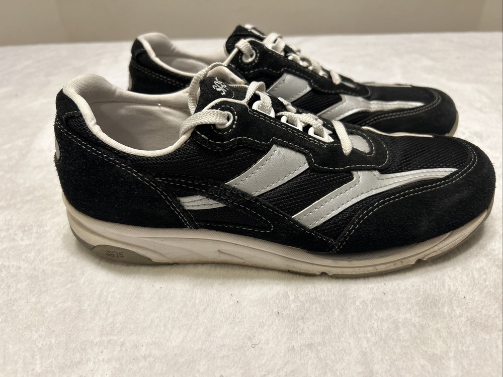 SAS Shoes Women’s Size 10 N Tour Mesh Black Gray Lace Up Sneaker Tripad Comfort