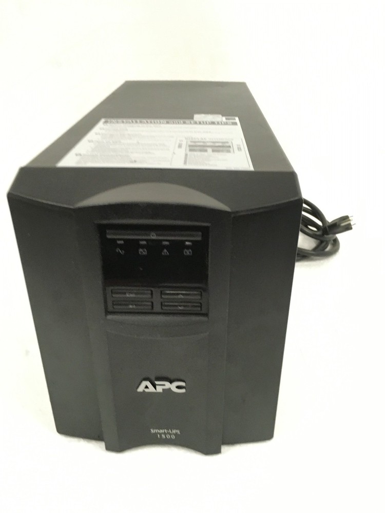 APC SMT1500 Smart-UPS 1500VA 120V LCD Tower, No Battery FOR PARTS AS/IS