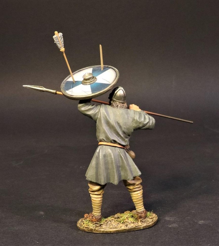 SX-52B Saxon Fyrdman Age of Arthur John Jenkins 54mm Miniature Figure