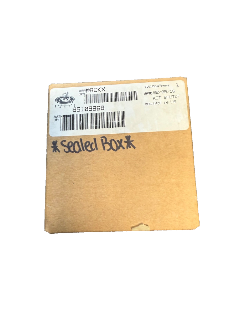 Mack OEM Shutoff Kit P/N: 85109868 **SEALED BOX**
