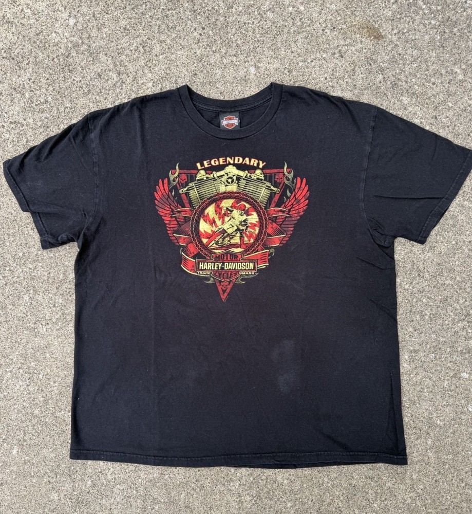 Old Harley Davidson Florida Shirt Size 2XL