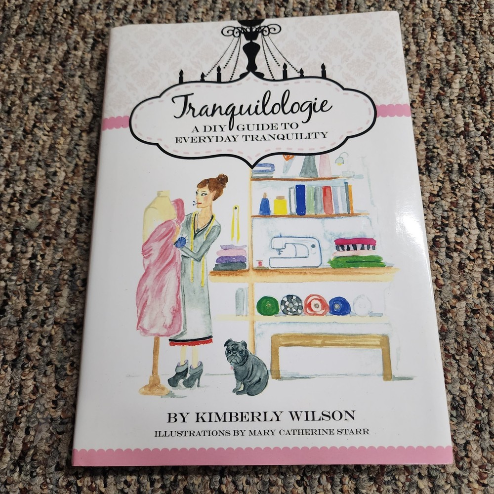 Tranquilologie Kimberly Wilson 1st Printing HC Journal  Signed Numbered #60/1000