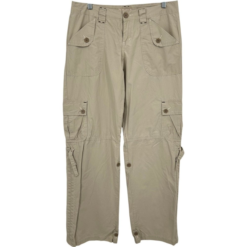 VTG 90s y2k women's Union Bay baggy wide leg cargo carpenter skater punk pants