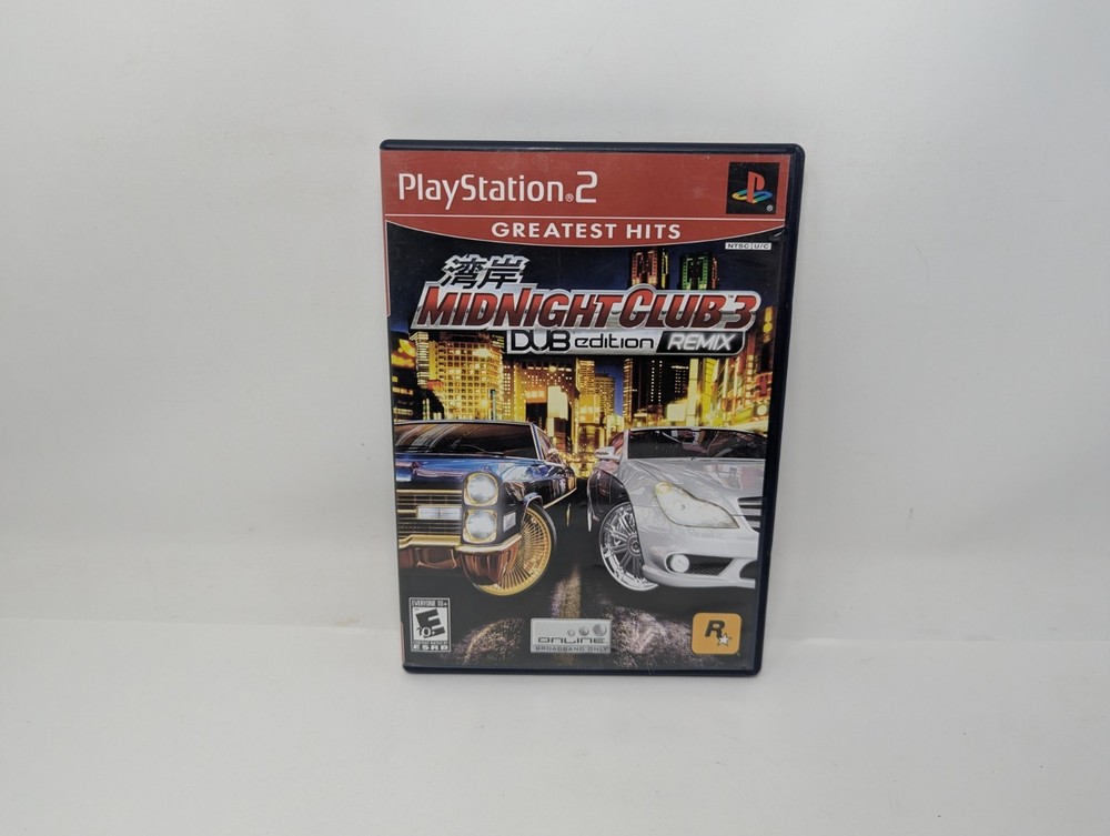 Midnight Club 3 DUB Edition Remix, Sony PlayStation 2, PS2