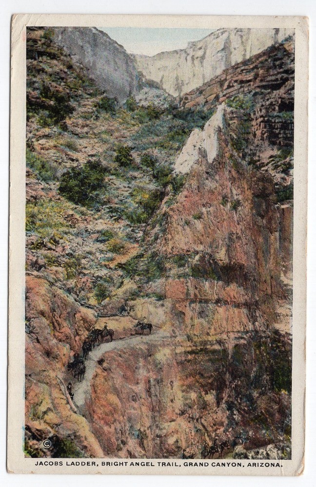 1920s? WB - CLOSEOUT - Jacob's Ladder, Grand Canyon Nat'l Park - Arizona