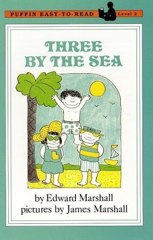 Three by the Sea (Penguin Young Readers, Level 3) by Marshall, Edward, Acceptabl