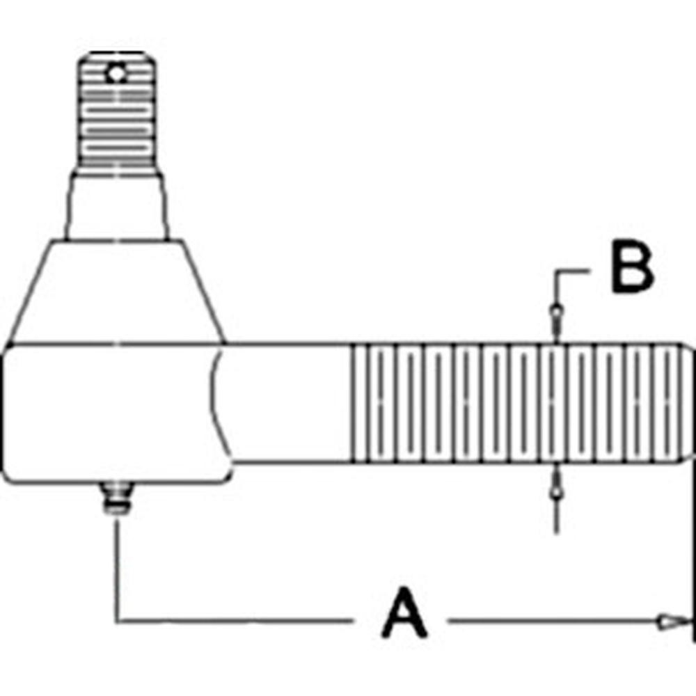 Tie Rod AH101186 Fits John Deere 6620 7720 8820